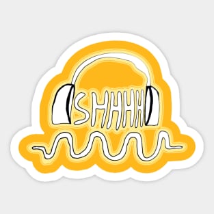 Shhhh Sticker